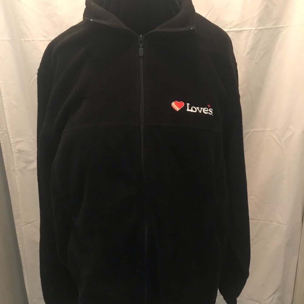 Harriton size L zip up jacket.